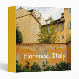 Classeur Florence Italie - Architecture Jaune