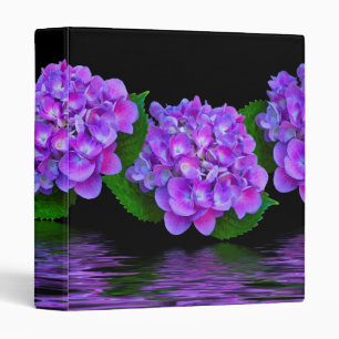 Classeur Flores d'Hydrangée violette