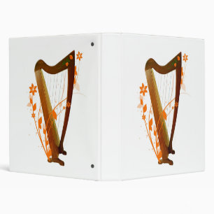 Classeur folklorique d'harpe