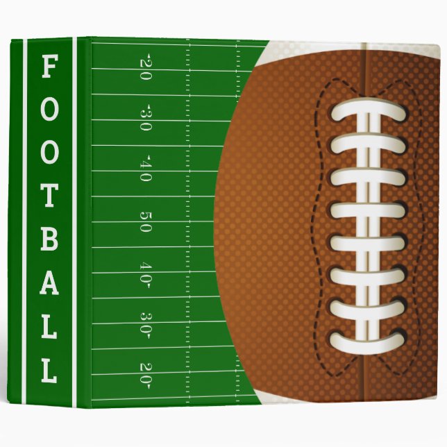Classeur Football (Devant/Côté)