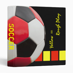 Classeur Football, Carte Jaune,