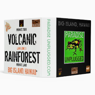 CLASSEUR FORÊT DE PLUIE VOLCANIQUE NON PLUGGÉE