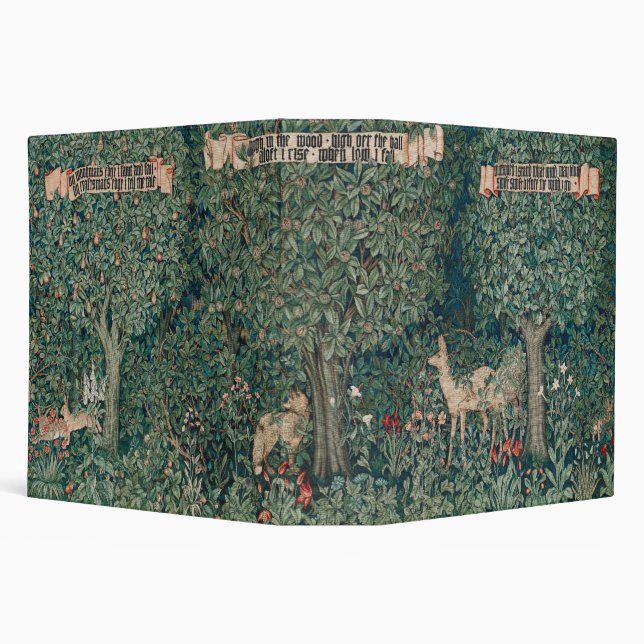 Classeur Forêt de verdure d'animaux botaniques de William M (Arrière-plan)