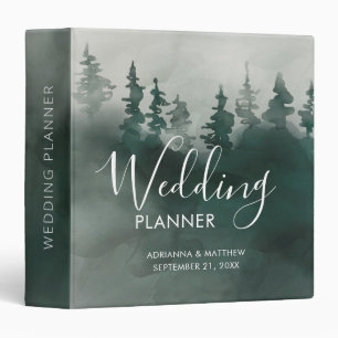 Classeur Forêt d'hiver Mystic   WEDDING PLANNER