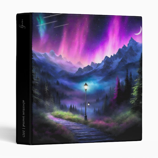 Classeur Forêt enchantée (Devant/Côté)