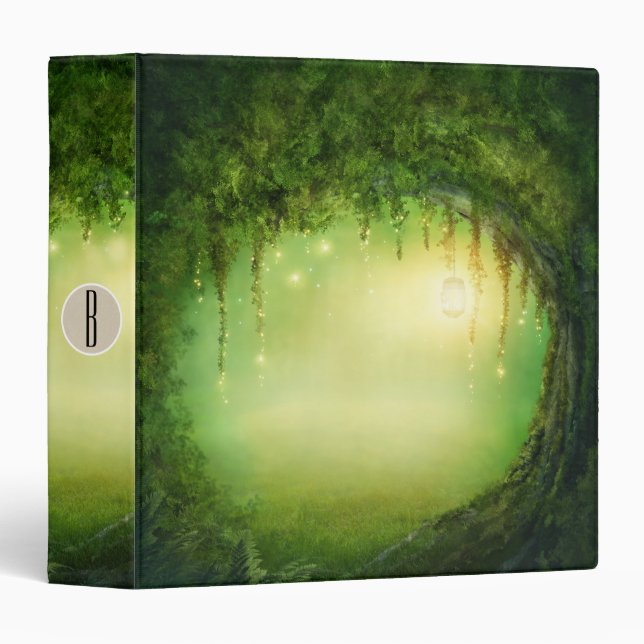 Classeur Forêt enchantée Magique Rustique Planification Mar (Devant/Côté)