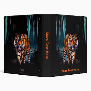 Classeur Forêt foncée de Tigre brillant