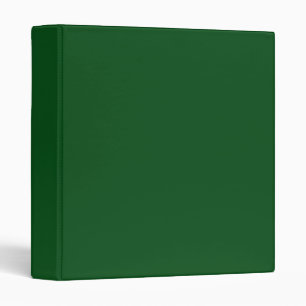 Classeur Forêt foncée solide couleur verte