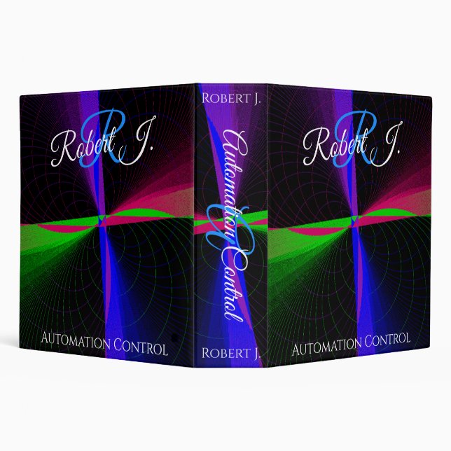 Classeur Four-Way Wave Geometric Binder (Arrière-plan)