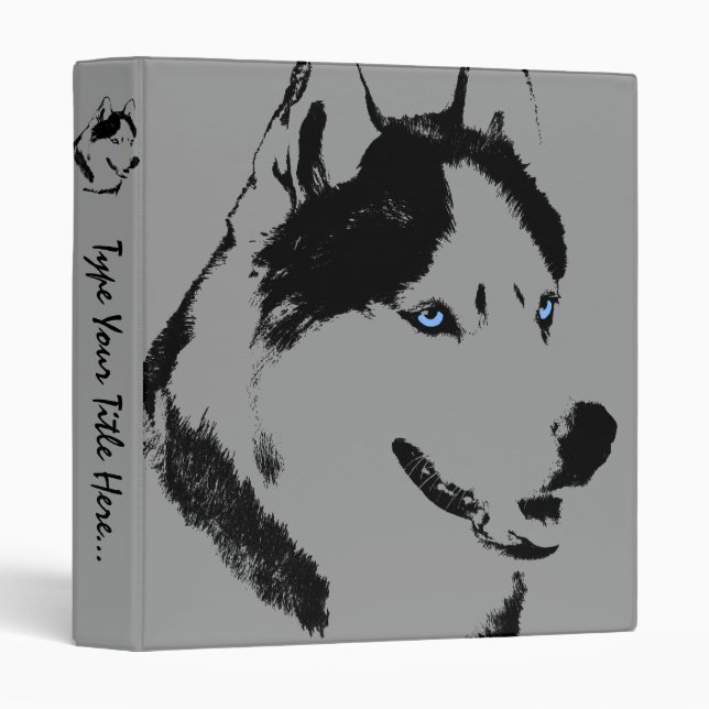 Classeur Fournitures scolaires enrouées enrouées d'art de (Devant/Côté)