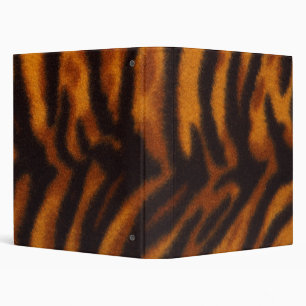Classeur Fourrure de tigre ou modèle rayée noire de texture