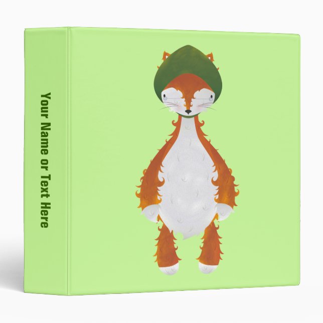 Classeur Fox de monte vert (Devant/Côté)