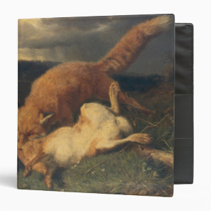 Classeur Fox et lièvres, 1866