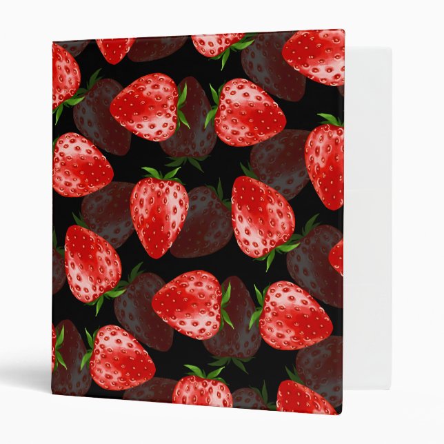 Classeur Fraise (Devant/intérieur)
