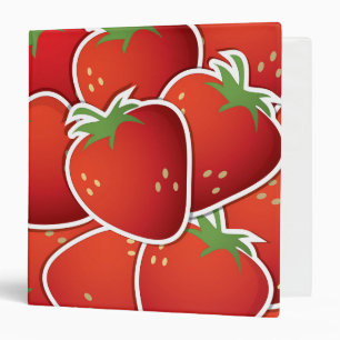Classeur Fraises funky