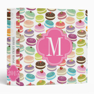 Classeur Français Macarons personnalisé