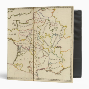 Classeur France, provinces et frontières