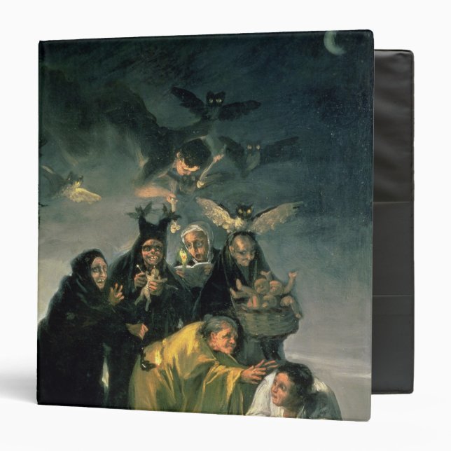 Classeur Francisco Jose de Goya y Lucientes | les sorcières (Devant/Intérieur)