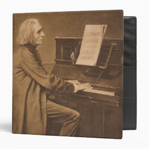 Classeur Franz Liszt au piano