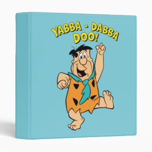 Classeur Fred Flintstone Yabba-Dabba Doo !
