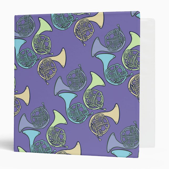 Classeur French Horns Band Class French Horn Enseignant (Devant/Intérieur)