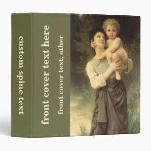 Classeur Frère et soeur par William Adolphe Bouguereau