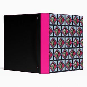 Classeur Frida Kahlo Retro Pink Denim