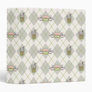 Classeur FRIENDS™    Motif à carreaux de Central Perk
