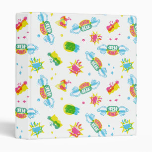 Classeur FRIENDS™   Motif Néon Central Perk