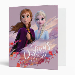 Classeur Frozen 2 : Anna & Elsa   Mon appel de destinée
