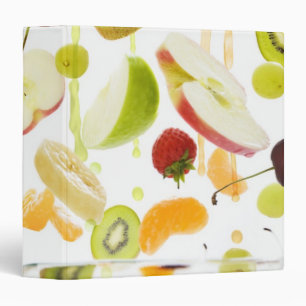 Classeur Fruits frais mélangés avec pomme et jus d'orange