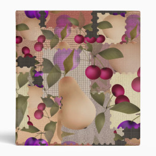 Classeur Fruits, patchwork