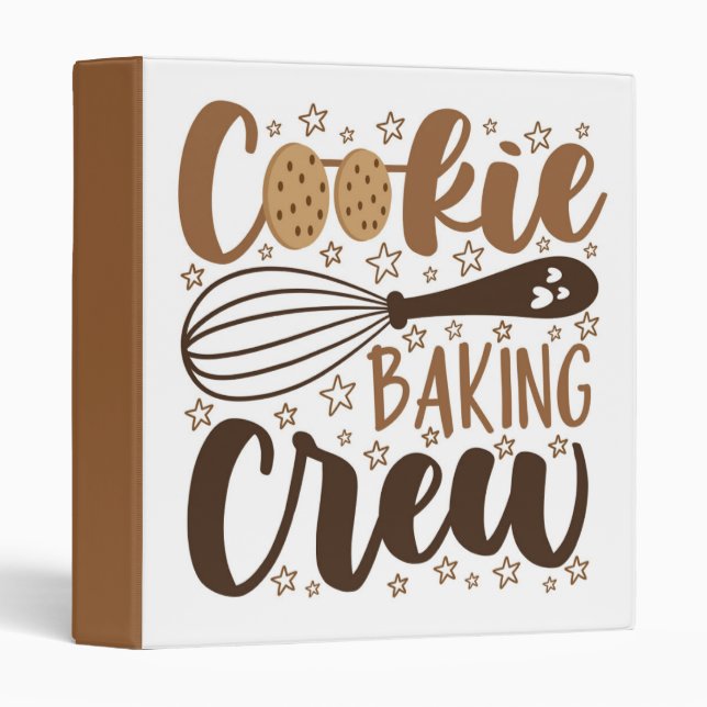 Classeur Fun Cookie Baking Creative (Devant/Côté)