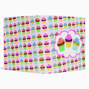 Classeur Fun Cupcake Motif Cute Dessert Art Fun