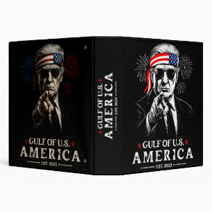 Classeur Funny Trump Golfe Des USA Amérique 2025 4 juillet