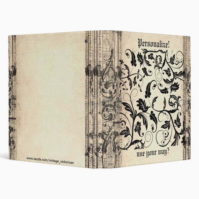 Classeur gagné de motif de journal âgé par (Arrière-plan)