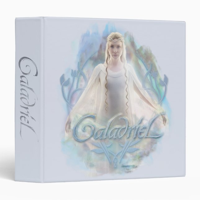 Classeur Galadriel Avec Nom (Devant/Côté)