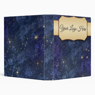 Classeur Galaxie bleue avec bannière