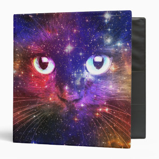 Classeur Galaxie de chat Burst de couleur