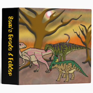 Classeur Gambades de dinosaure