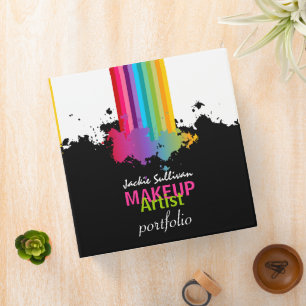 Classeur Gamme d'artistes de maquillage à éclaboussures de