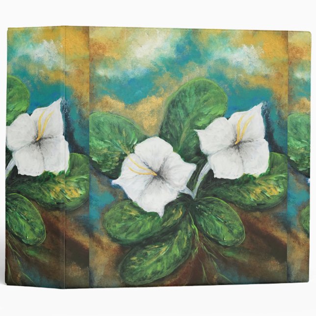 Classeur Gaosali Guam Flower 2" (Devant/Côté)