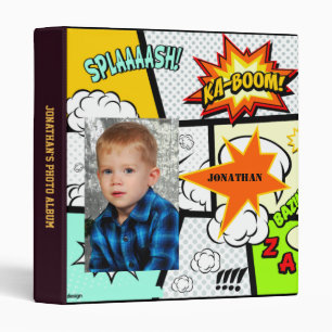 Classeur Garçon Super Hero Custom Kids Photo Album
