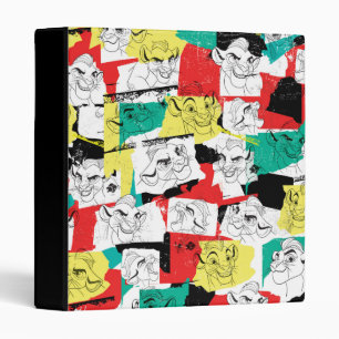 Classeur Garde de Lion Motif des expressions Kion
