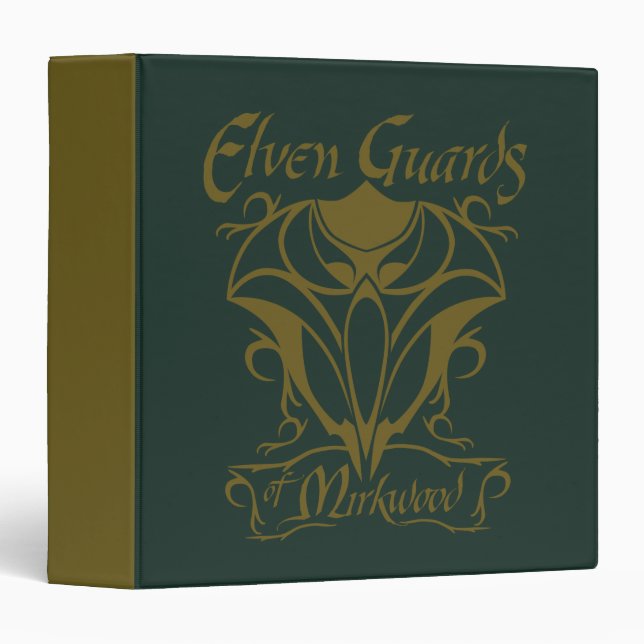 Classeur Garde elfe de Mirkwood Nom (Devant/Côté)