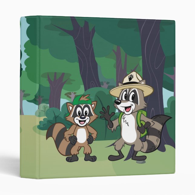Classeur Garde forestière Rick et Ricky de Rick | de garde (Devant/Côté)