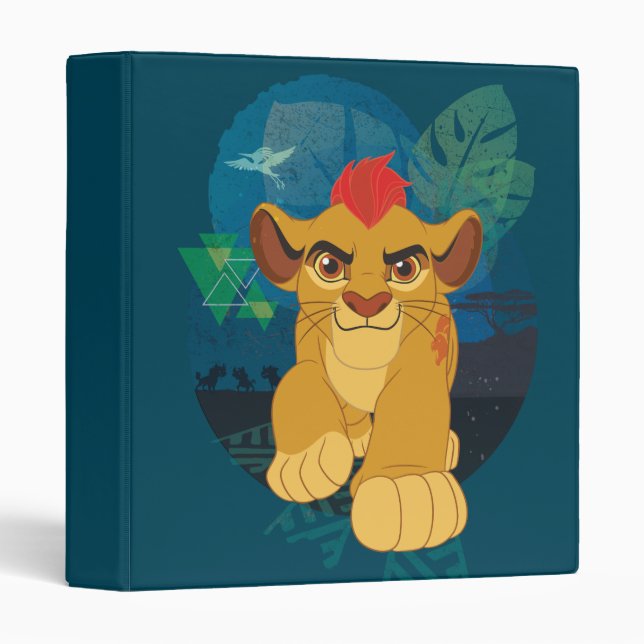 Classeur Garde-lions | Kion Safari graphique (Devant/Côté)