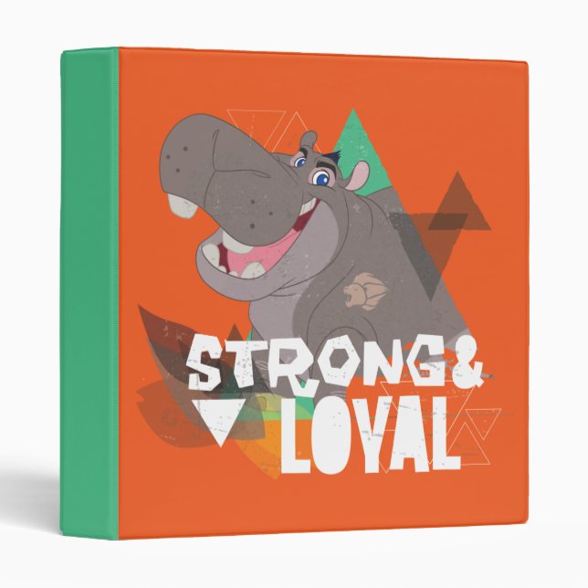 Classeur Garde-lions | Strong & Loyal Beshte (Devant/Côté)