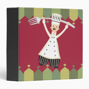 Classeur géant de recette de fourchette de