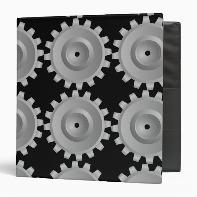 Classeur Gear gris (Devant/Intérieur)